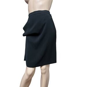 Ann Demeulemeester Mini Skirt with Wide Side Pocket Size 40 Zipper Side Closure